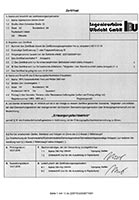 Zertifikat 2019 Entsorgungsfachbetrieb MPA Eppendorf